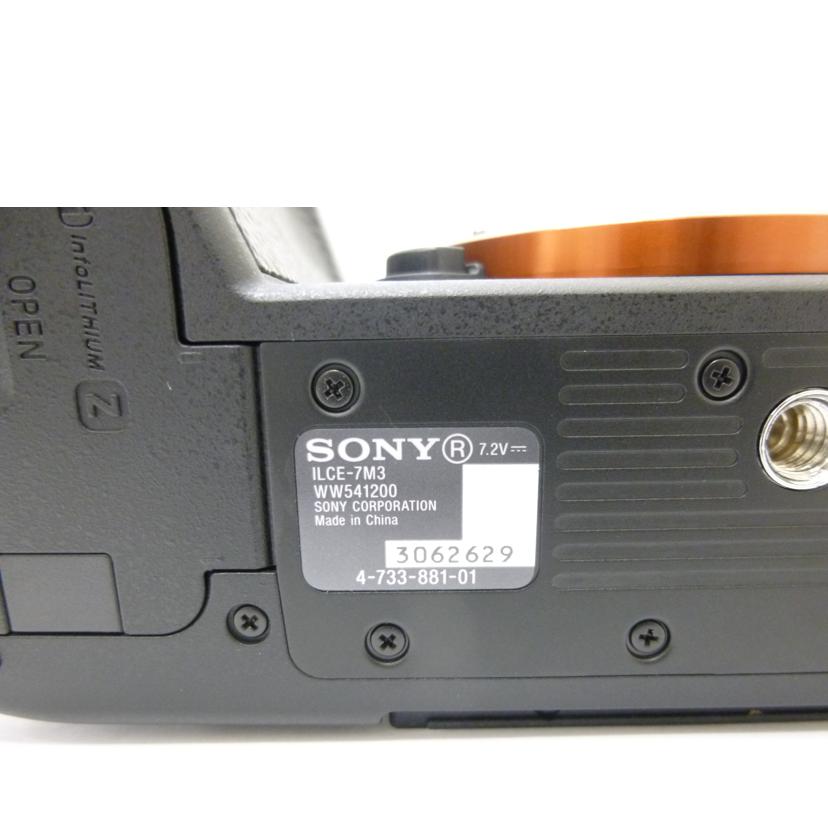 SONY ソニー/α7Ⅲボディ/ILCE-7M3/ILCE-7M3//3062629/Bランク/88