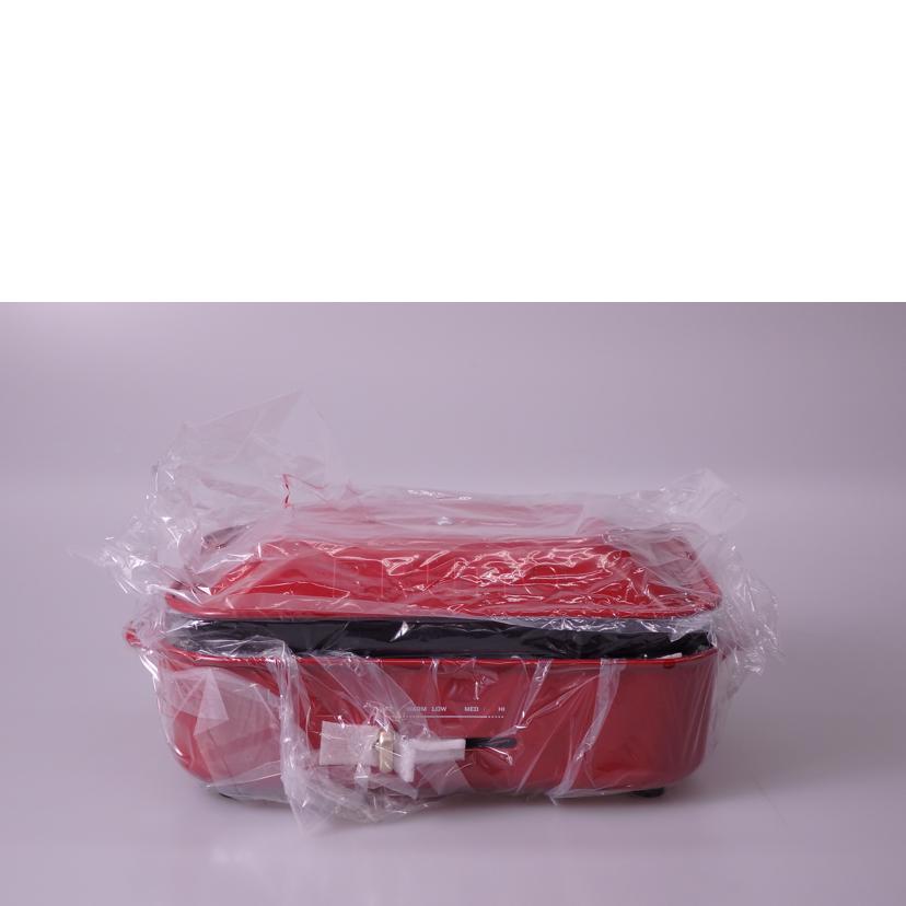 BRUNO ブルーノ/コンパクトホットプレート/BOE021-RD//SAランク/76