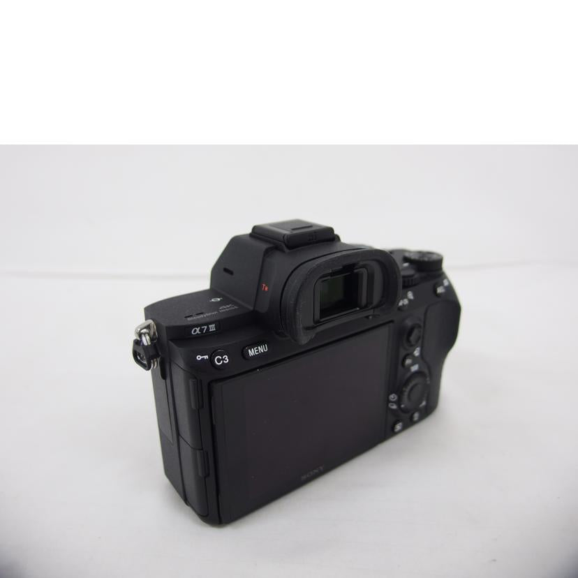 SONY ソニー/α7 III/ミラーレスデジタル一眼/ボディ/ILCE-7M3//3035010/ABランク/04