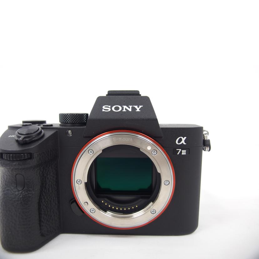 SONY ソニー/α7 III/ミラーレスデジタル一眼/ボディ/ILCE-7M3//3035010/ABランク/04