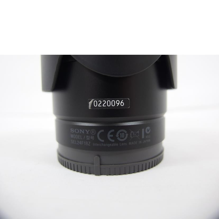 SONY ソニー/APS-C専用/大口径広角単焦点レンズ/SEL24F18Z//0220096/ABランク/04