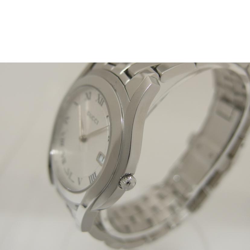 GUCCI グッチ/Gクラス・シルバー/メンズ/クオーツ/5500M//020****/Aランク/04