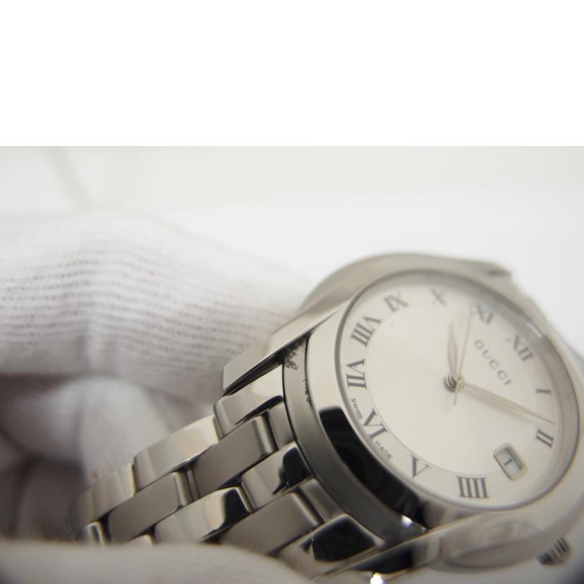 GUCCI グッチ/Gクラス・シルバー/メンズ/クオーツ/5500M//020****/Aランク/04