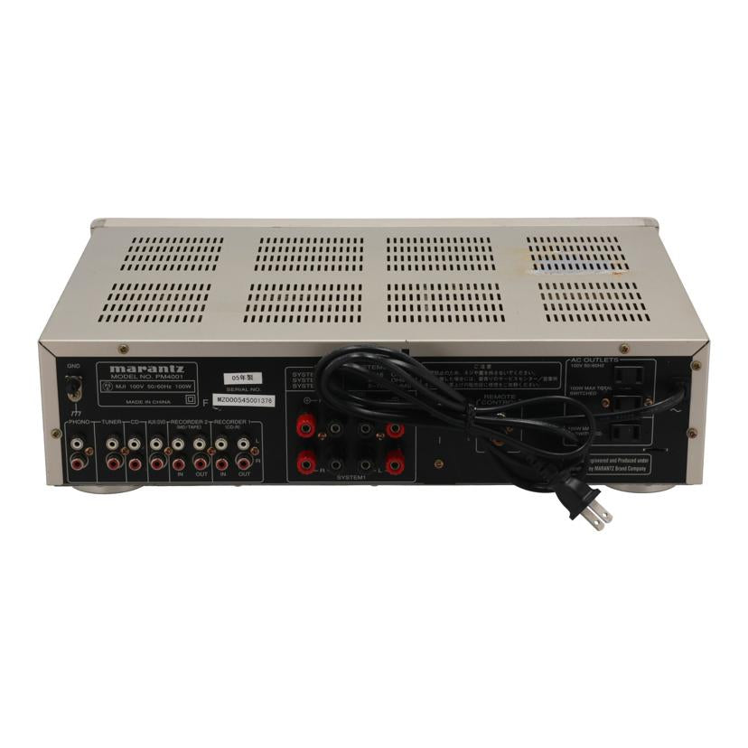 Marantz マランツ/プリメインアンプ/PM4001//MZ000545001376/Cランク/25