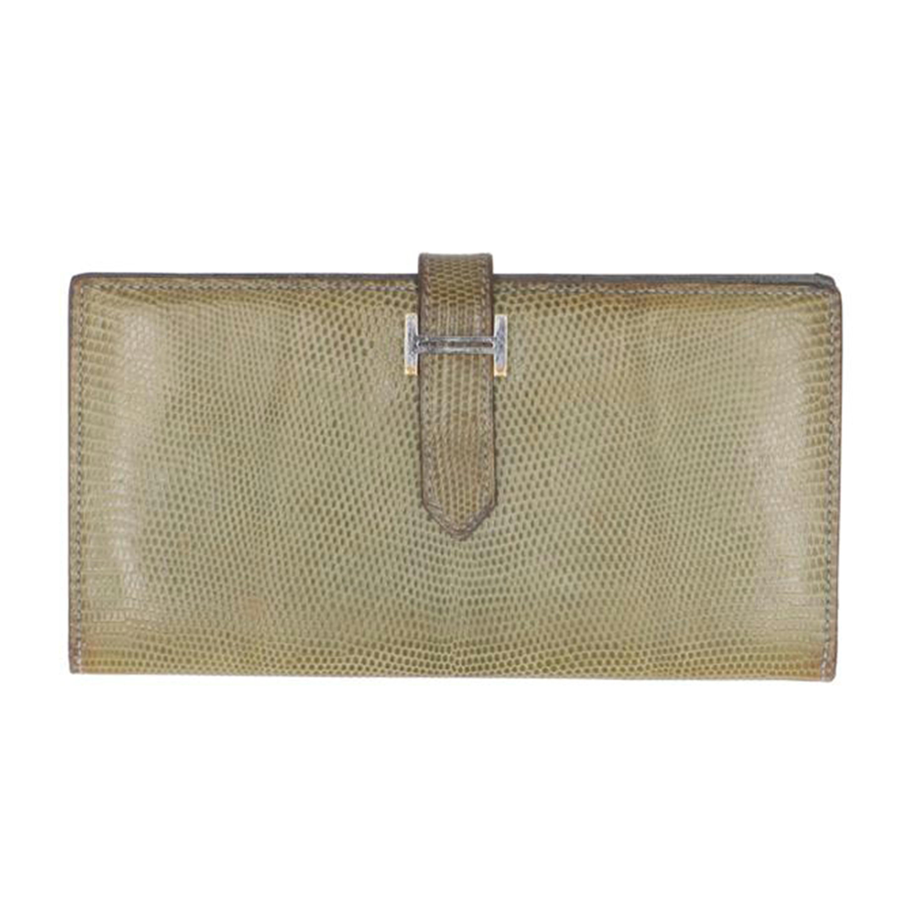 HERMES エルメス/ベアンスフレ/リザード/□ 刻(2009年製)//7NM/Bランク/19