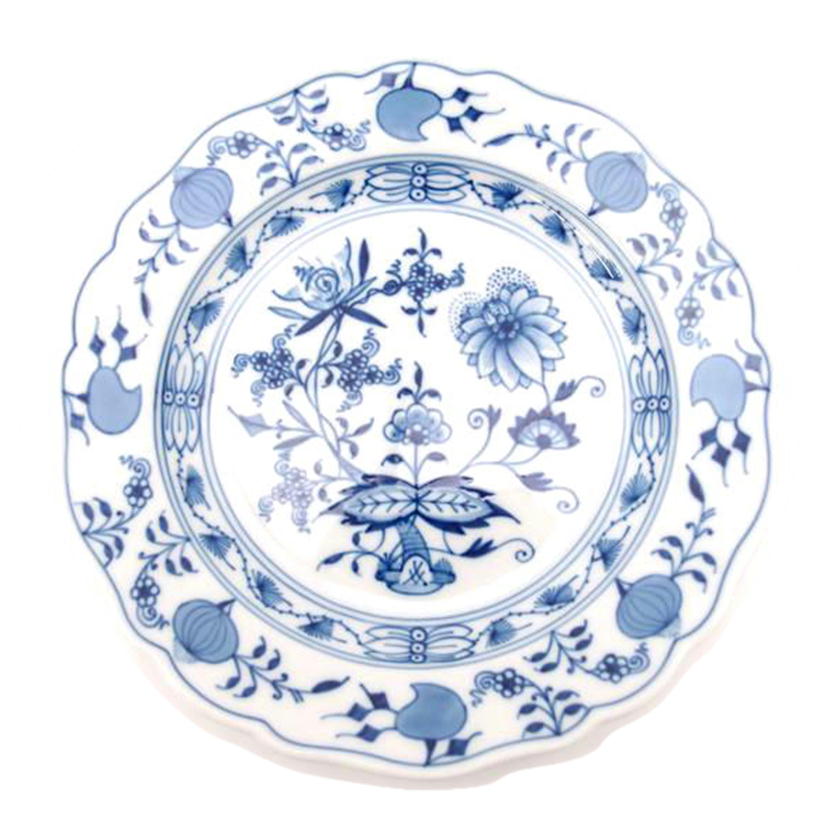 Meissen マイセン/ブルーオニオン ケーキプレート 18cm/800101/00501//SAランク/69