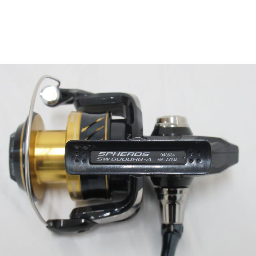 SHIMANO/リール/シマノ・21スフェロス SW6000HG/043634//Aランク/63