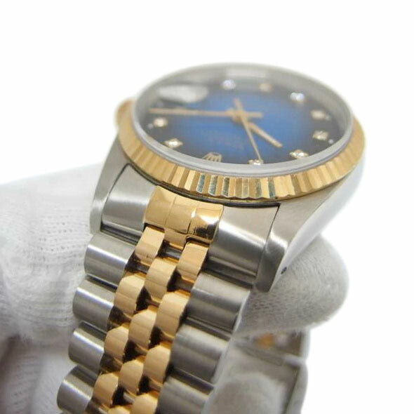 ROLEX ロレックス/デイトジャスト・10PD/ブルーグラデーション/X番/16233G//X62****/Aランク/18