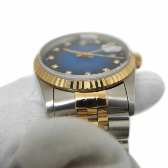 ROLEX ロレックス/デイトジャスト・10PD/ブルーグラデーション/X番/16233G//X62****/Aランク/18