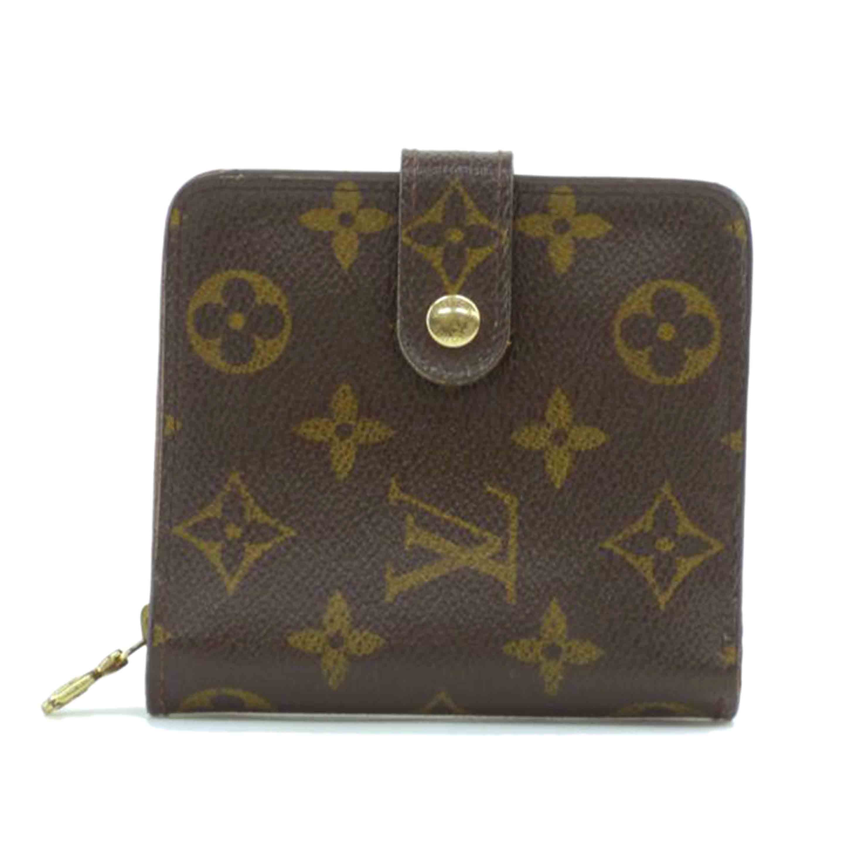 LOUIS VUITTON ルイ・ヴィトン/コンパクト・ジップ/モノグラム/M61667//MI1***/Bランク/64