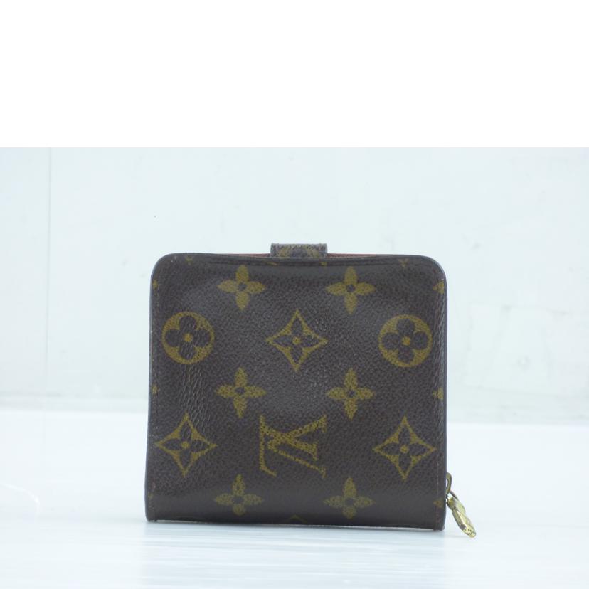 LOUIS VUITTON ルイ・ヴィトン/コンパクト・ジップ/モノグラム/M61667//MI1***/Bランク/64