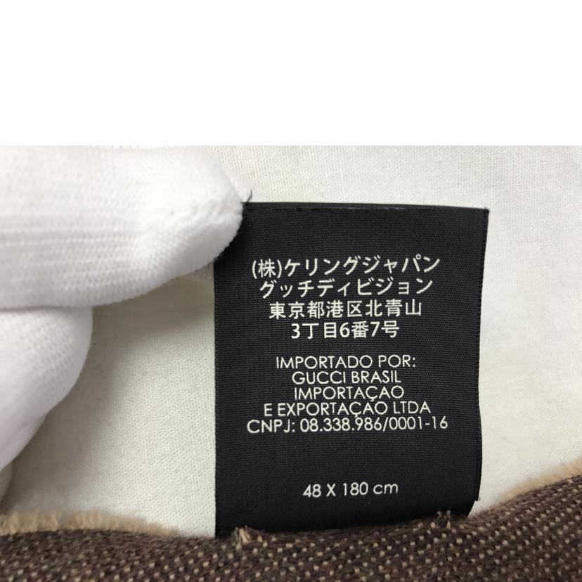 GUCCI グッチ/GG柄マフラー//Bランク/51