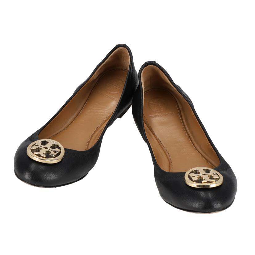 TORY BURCH トリーバーチ/フラットシューズ/ブラック//サイズ7(約24cm)/ABランク/18
