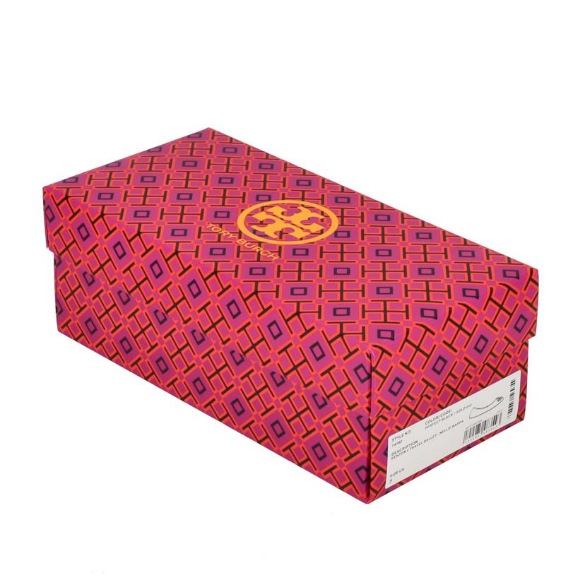 TORY BURCH トリーバーチ/フラットシューズ/ブラック//サイズ7(約24cm)/ABランク/18