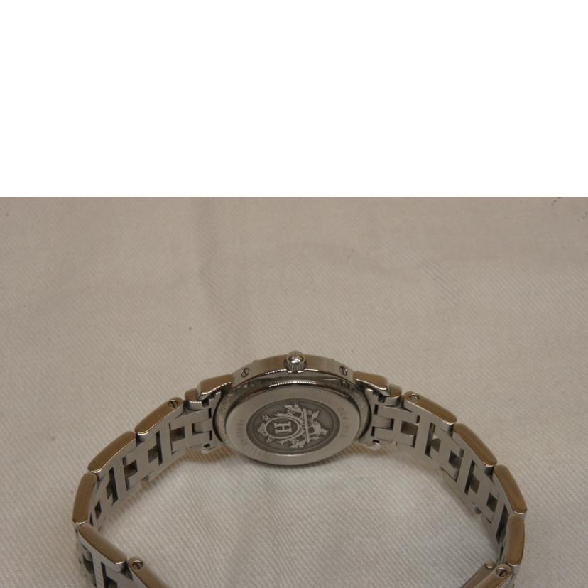 HERMES エルメス/クリッパーデイトQZSS/CL4.210//195****/ABランク/92