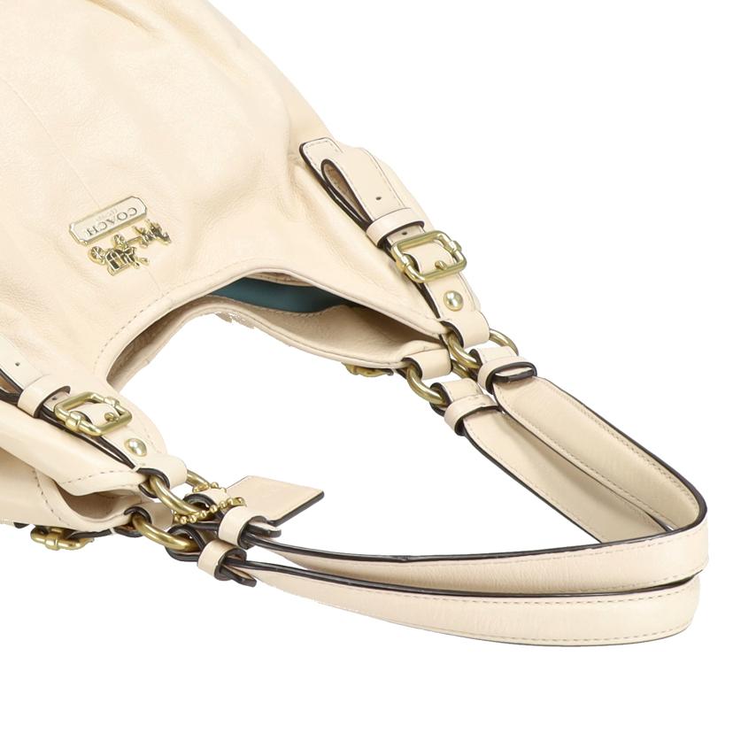 COACH コーチ/マディソン/レザーハンドバッグ/クリーム/16503//K10**/ABランク/18