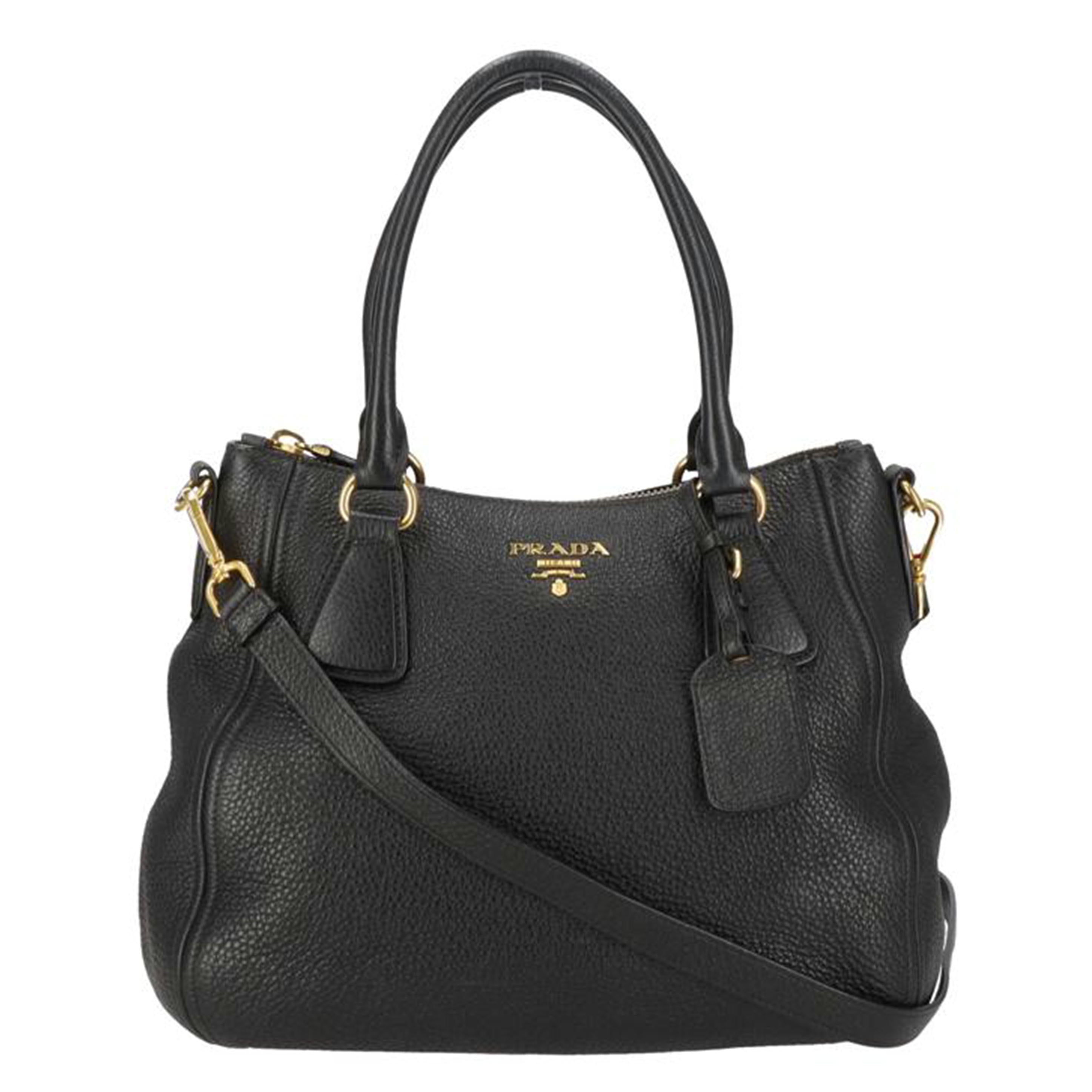 PRADA プラダ/2WAYショルダーバッグ/ブラック/1BC032//Aランク/18