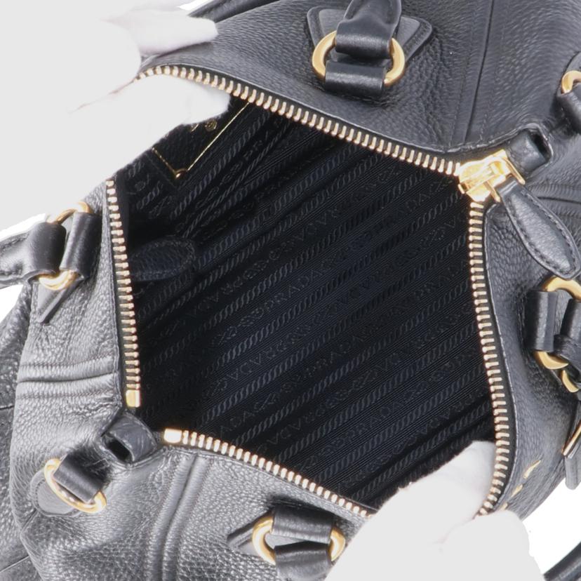 PRADA プラダ/2WAYショルダーバッグ/ブラック/1BC032//Aランク/18