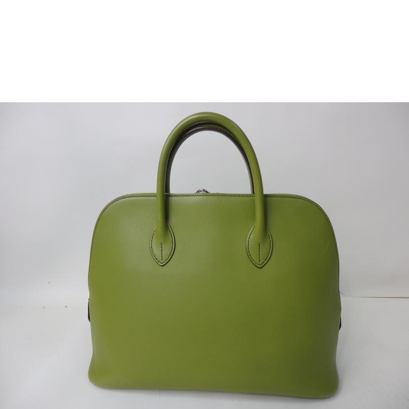HERMES エルメス/ボリード1923/シルバー金具/グリーン系//□J刻*/ABランク/84