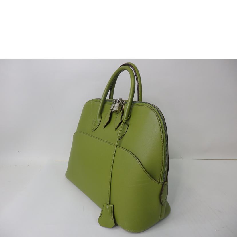 HERMES エルメス/ボリード1923/シルバー金具/グリーン系//□J刻*/ABランク/84