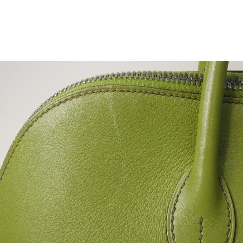 HERMES エルメス/ボリード1923/シルバー金具/グリーン系//□J刻*/ABランク/84