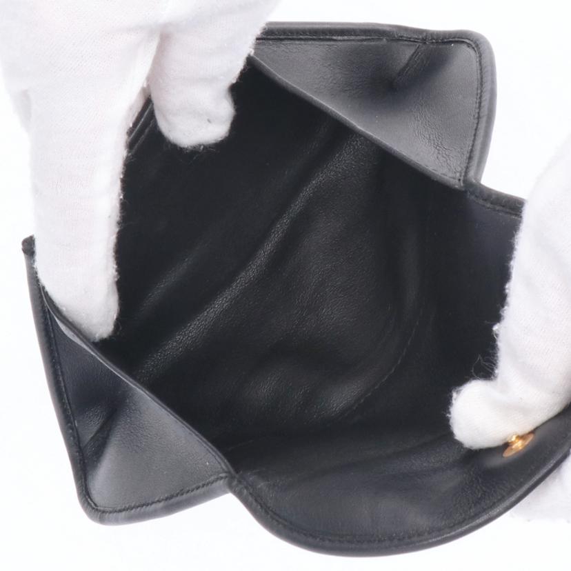 Cartier カルティエ/パンテールレザーコインケース/ブラック//ABランク/75