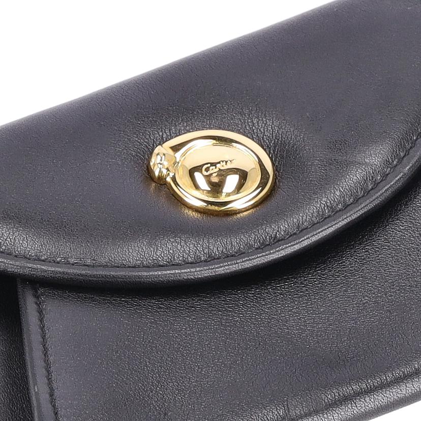 Cartier カルティエ/パンテールレザーコインケース/ブラック//ABランク/75