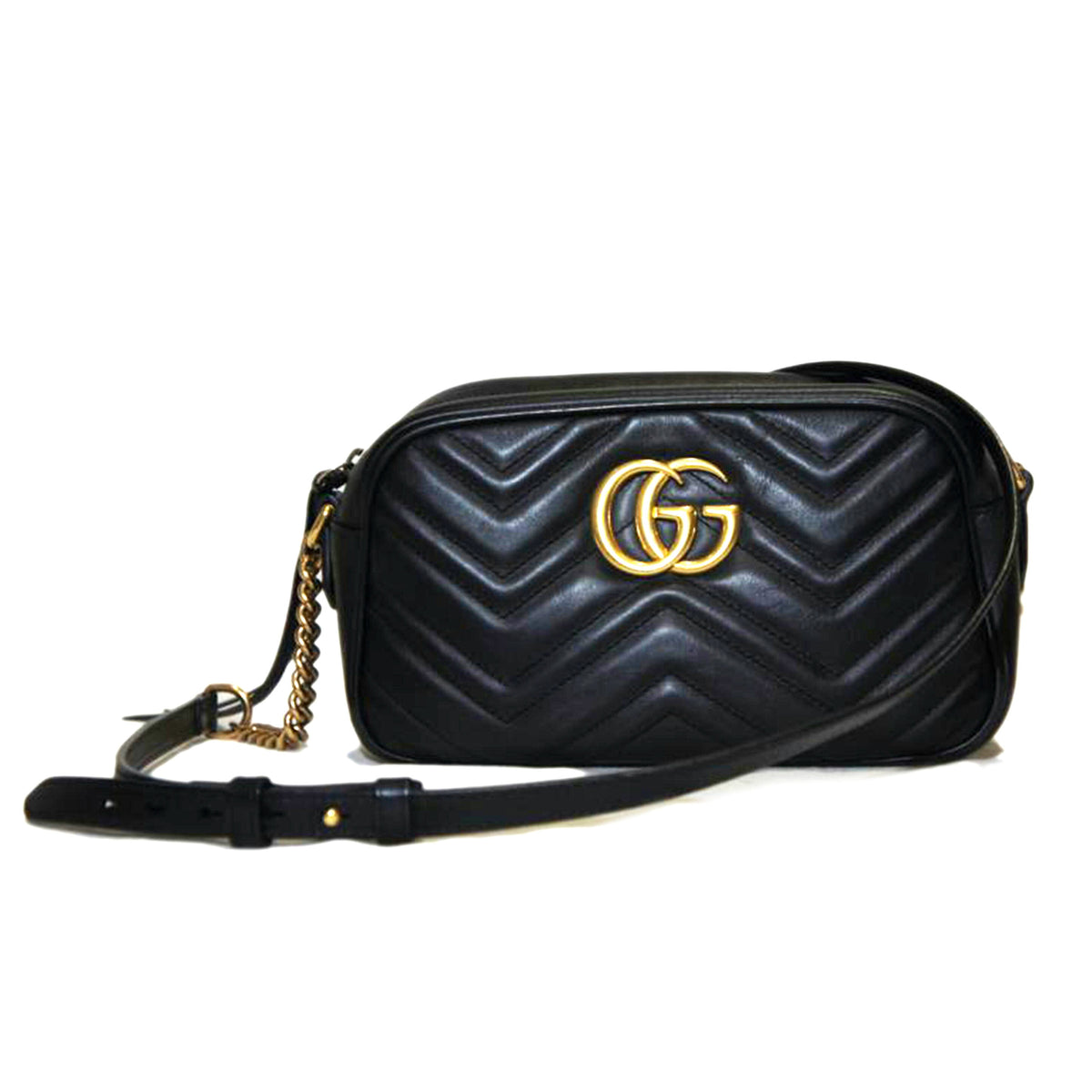 GUCCI グッチ/GGマーモントスモールカメラバッグ/447632//520***/Bランク/94