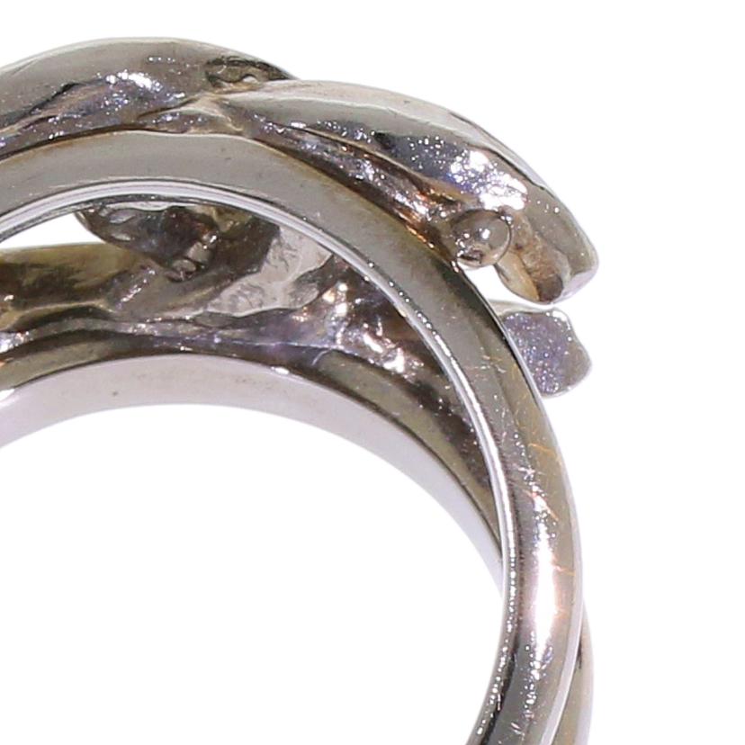 CHANEL シャネル/ココマークラインストーンリング//C21K/ABランク/91