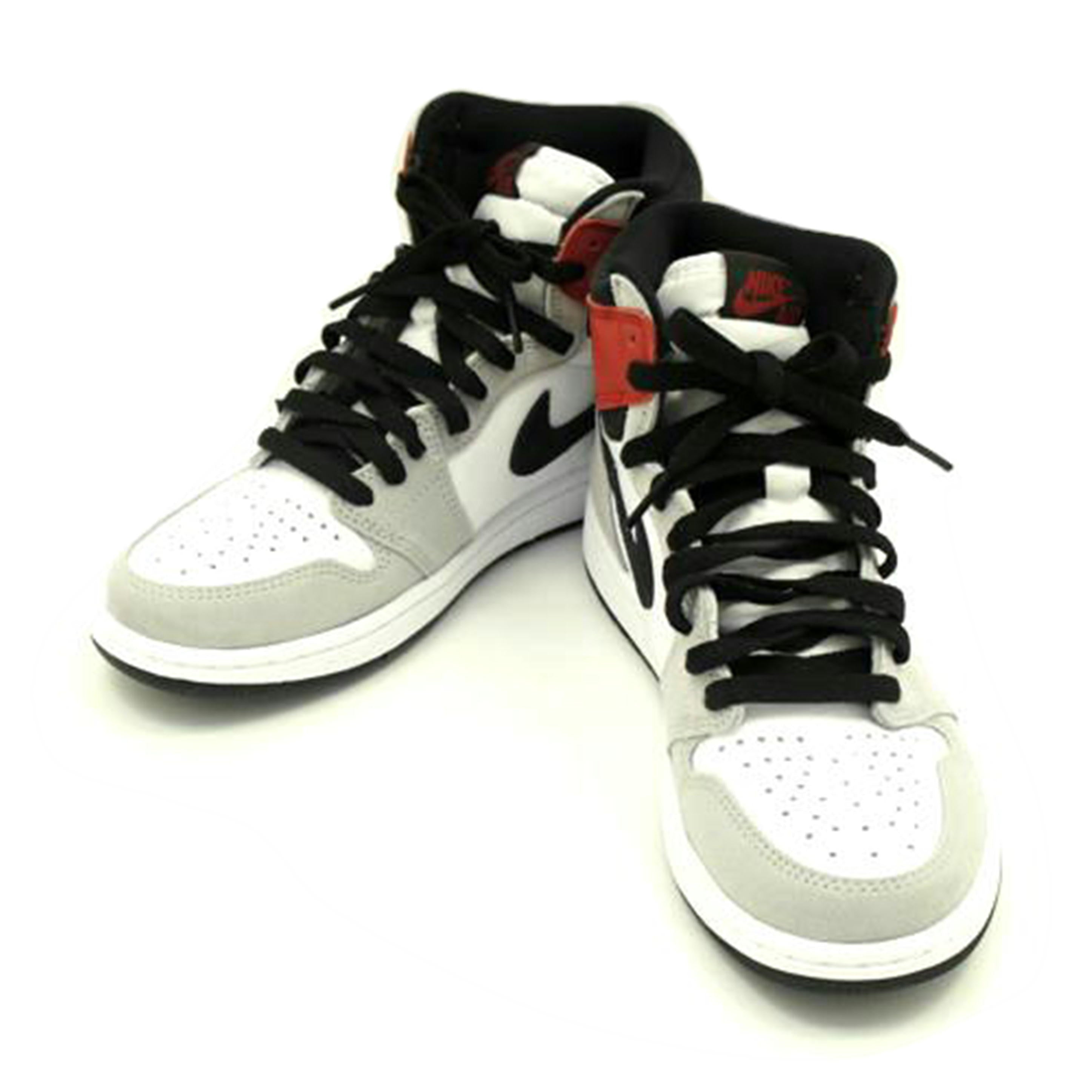 NIKE ナイキ/エアジョーダン1ハイOGホワイト/ブラック/ライトスモークグレー/555088-126//サイズ:25cm/Aランク/75