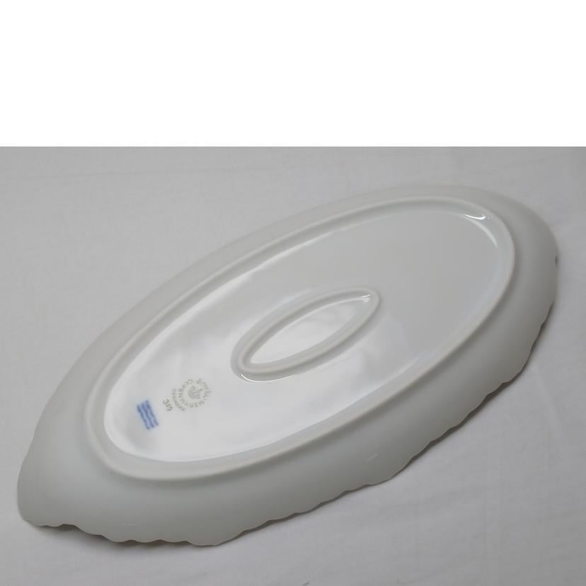 ROYAL COPENHAGEN ロイヤルコペンハーゲン/ホワイトフルーテッド クリーマー シュガーポット プレート//Aランク/52