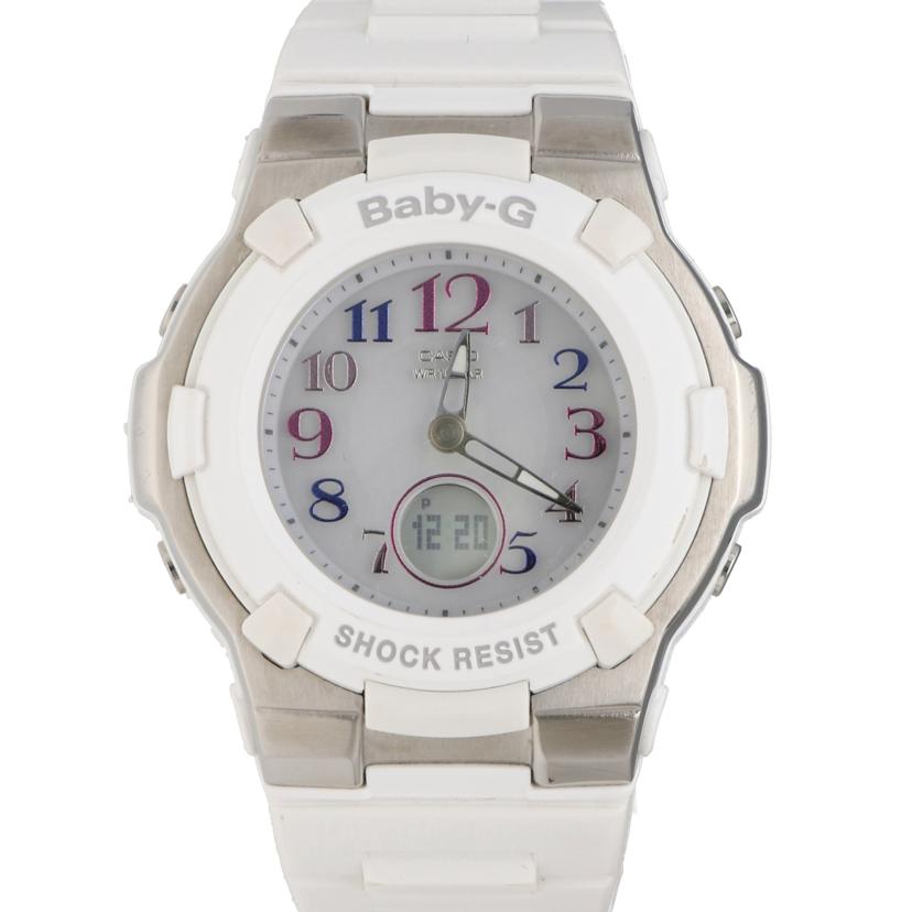 CASIO カシオ/BABY-Gデジアナウォッチ/電波ソーラー/BGA-1100GR-7BJF//Aランク/18
