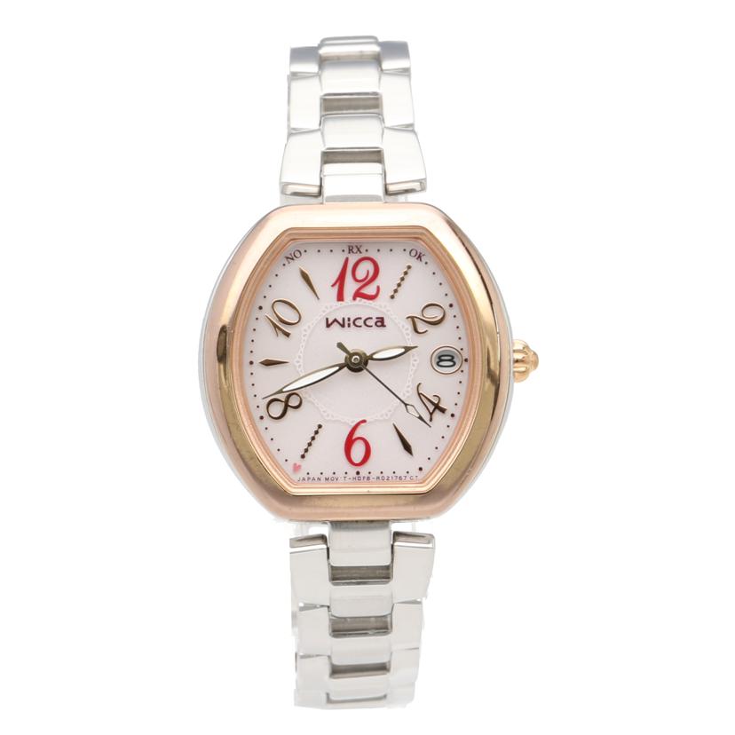 CITIZEN シチズン/wicca/デイトウォッチ/ソーラー/H0F6-R007840//042******/ABランク/18