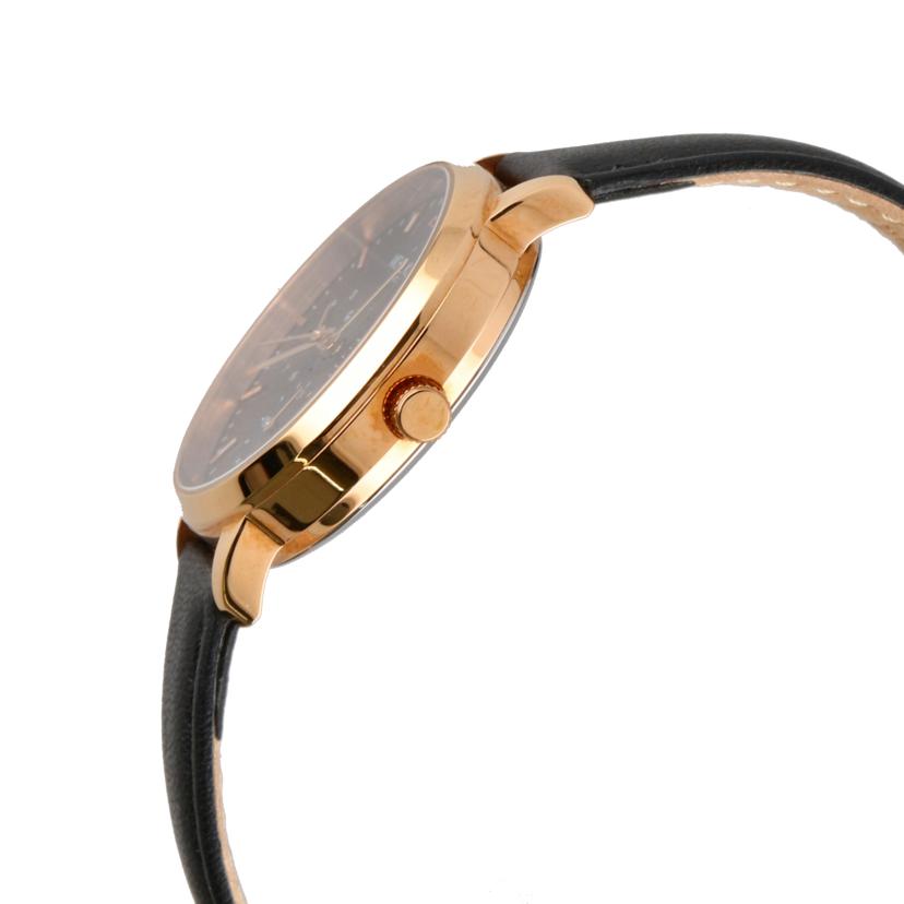 MICHEL KLEIN ミッシェルクラウン/ブラック文字盤/アナログウォッチ/クォーツ/MK-16020//Aランク/18