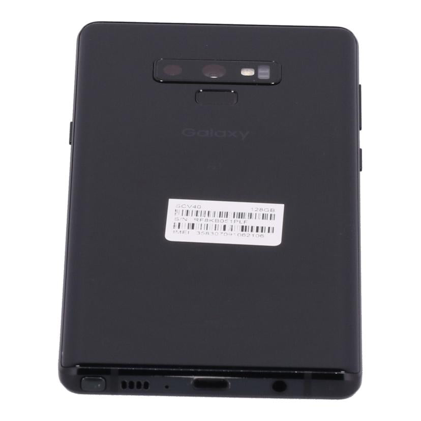 SAMSUNG au サムスン /スマートフォン/Galaxy Note9 128GB/SCV40//RF8KB051PLF/Bランク/18