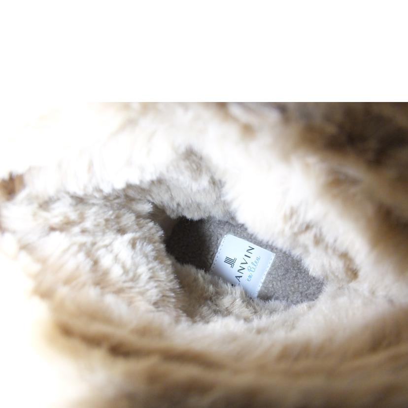 LANVIN ランバン/フェイクファーショートブーツ/542797//ABランク/88