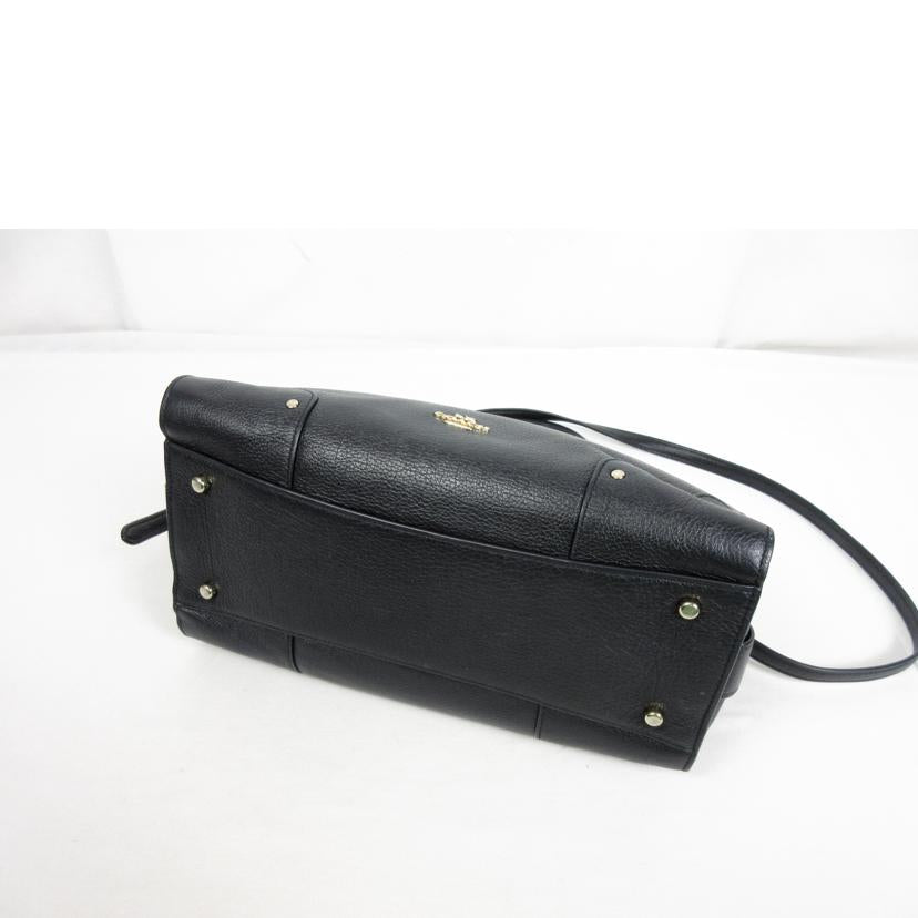 COACH コーチ/レザー2Wayバッグ/37575//E16**/Bランク/70