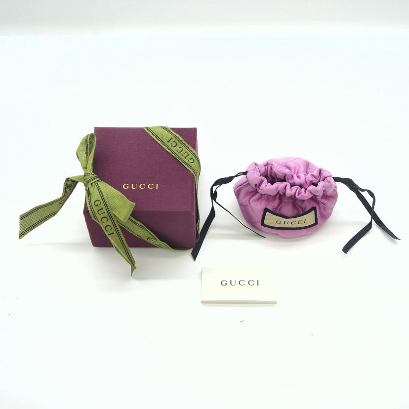 GUCCI グッチ/インターロッキングG/bee フェイクパールブレス/サイズ:15-18//1830FI/ABランク/91