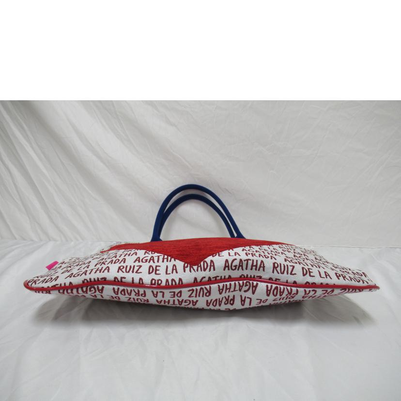 AGATHA RUIZ DE LA PRADA/トートバッグ/ビックハート/AGATHA RUIZ DE LA PRADA//Aランク/63