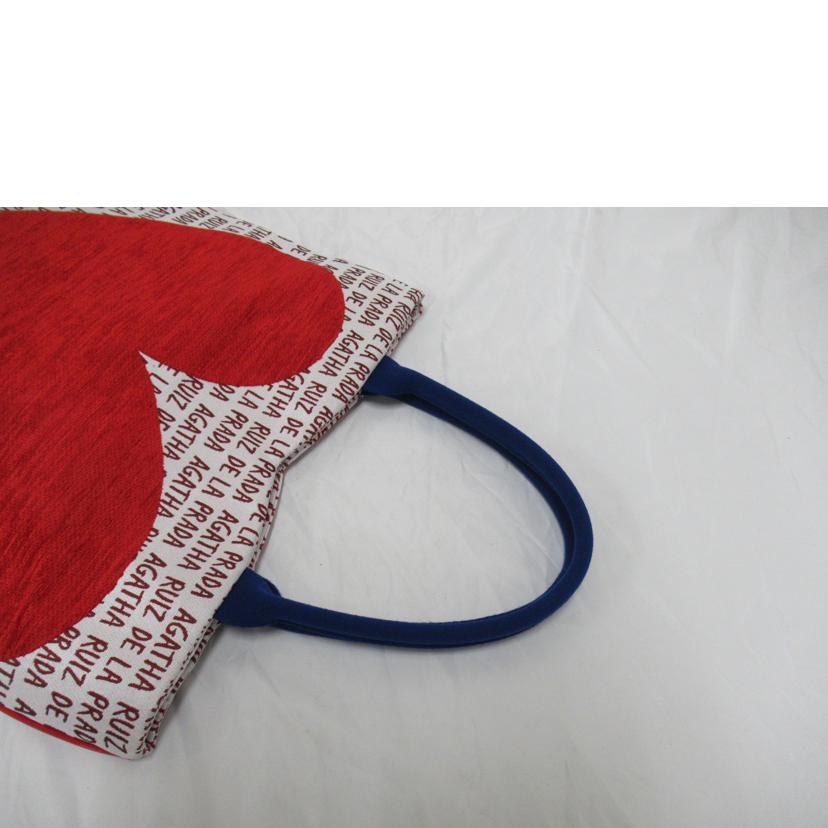 AGATHA RUIZ DE LA PRADA/トートバッグ/ビックハート/AGATHA RUIZ DE LA PRADA//Aランク/63