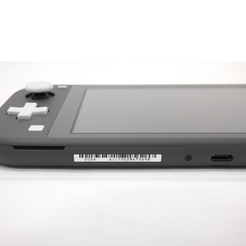 任天堂 任天堂/ニンテンドースイッチLite本体グレー/HDH-S-GAZAA//XJJ10028475698/ABランク/88