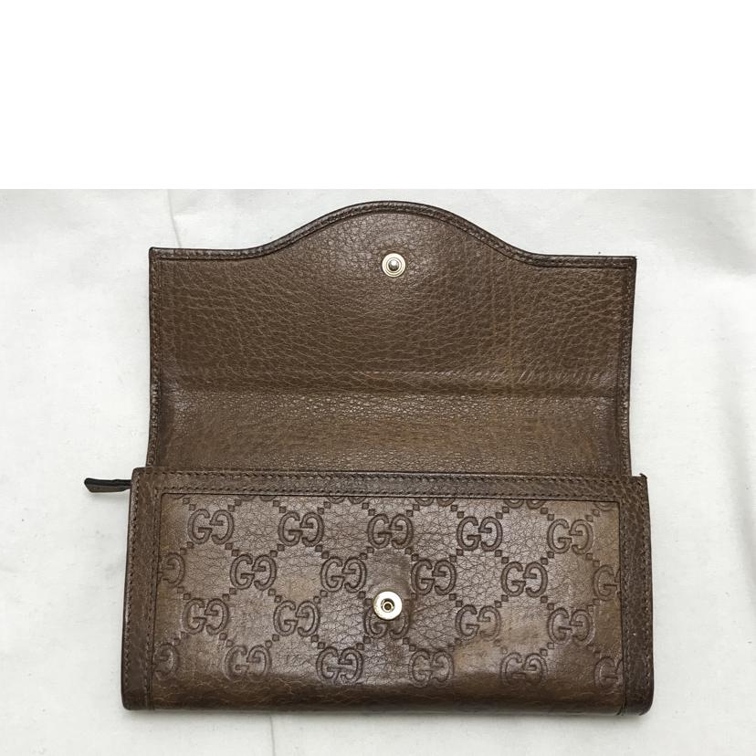GUCCI グッチ/インターロッキングGレザー長財布/282431//041*/BCランク/51