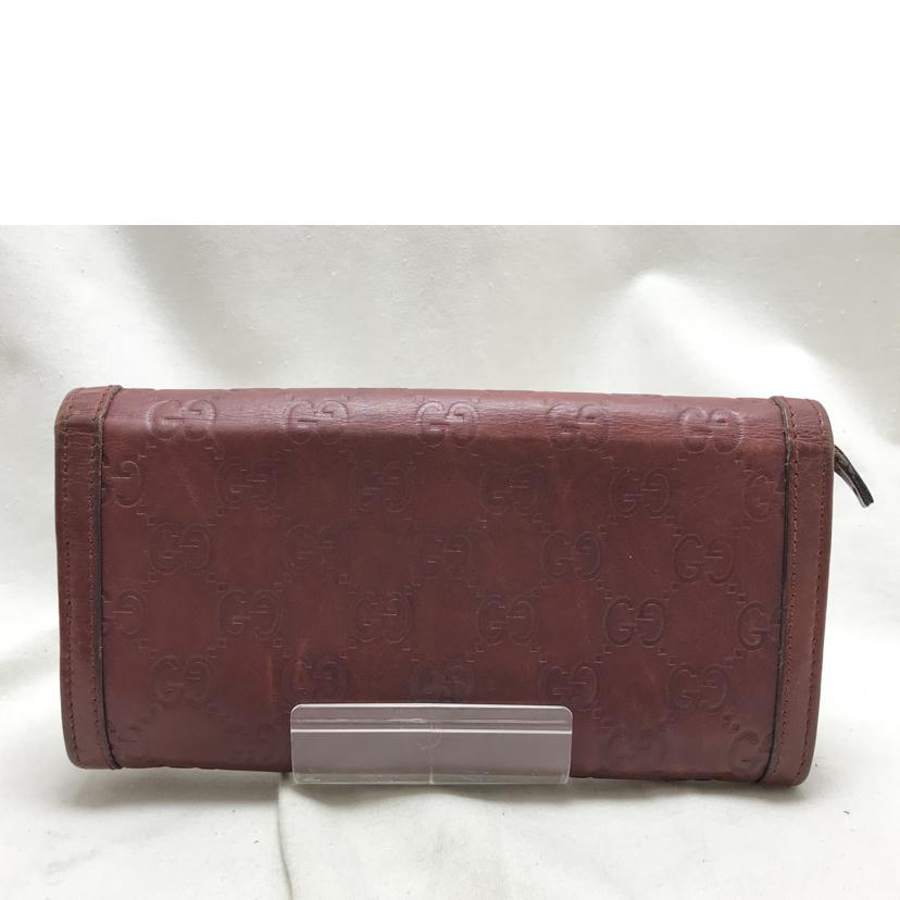 GUCCI グッチ/インターロッキングGレザー長財布/282431//427*/BCランク/51