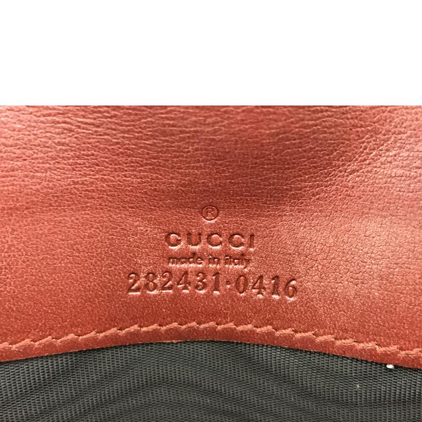 GUCCI グッチ/インターロッキングGレザー長財布/282431//427*/BCランク/51