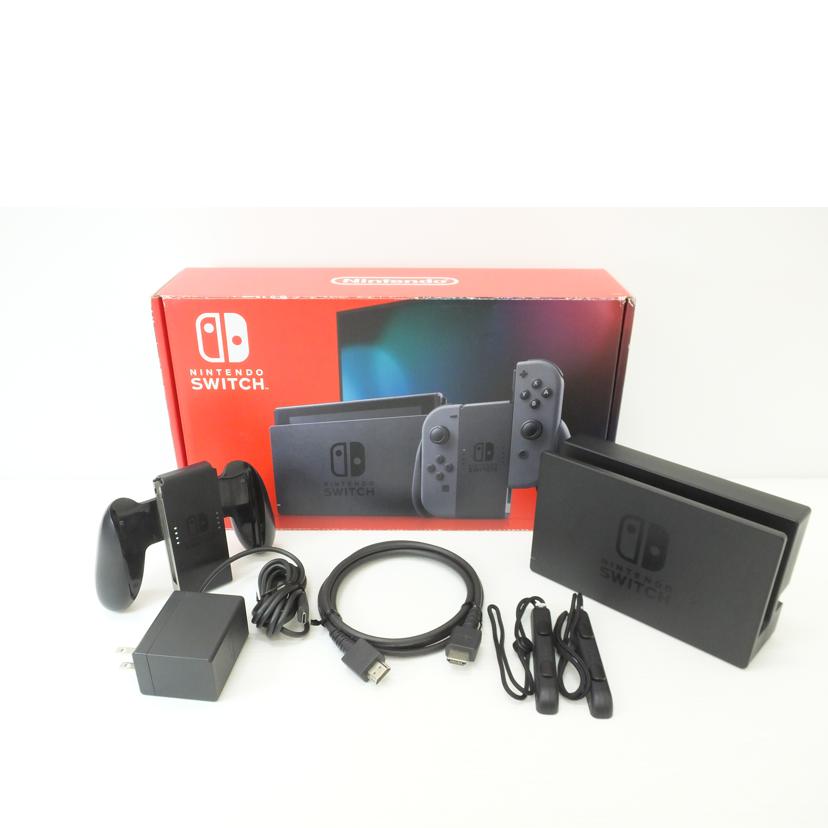 nintendo 任天堂/ニンテンドースイッチ本体グレー/HAD-S-KAAAA//XKJ70089885867/ABランク/88