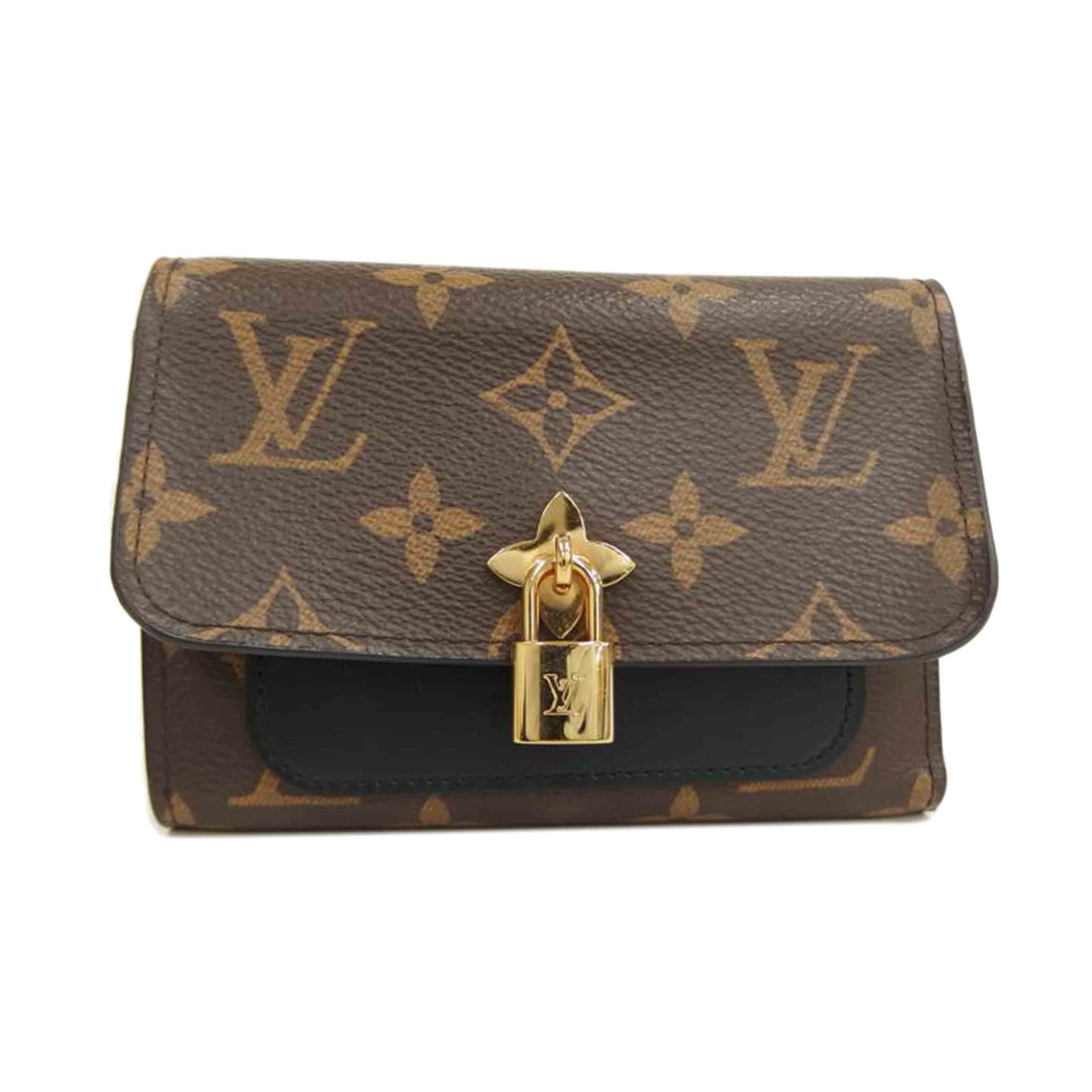 LV ルイ・ヴィトン/ポルトフォイユフラワーコンパクト/M62578//SP4***/ABランク/82