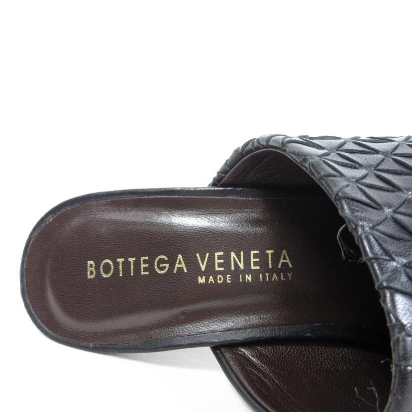 BOTTEGAVENETA ボッテガヴェネタ/イントレチャート ハイヒールサンダル 24.5cm/21376//Bランク/70