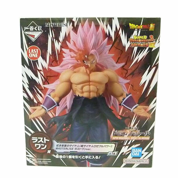 BANDAI バンダイ/紅き仮面のサイヤ人(超サイヤ人ロゼフルパワー) ラストワンver. 「一番くじ ドラゴンボール SUPER DRAGONBALL HEROES 5th MISSION」 MASTERLISE ラストワン賞 フィギュア//Sランク/88