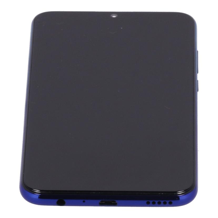 HUAWEI ファーウェイ /スマートフォン/HUAWEI nova lite 3 32GB/POT-LX2J//CYJ7N19223005289/Bランク/19