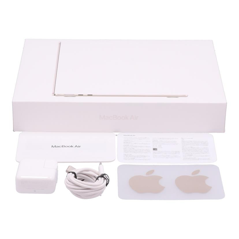 Apple アップル /MacBook Air(M2,2022)/MLY13J/A//MN29RC4K7H/ABランク/06